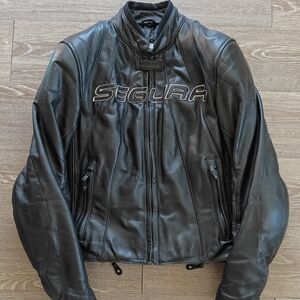 Women Motorcycle Leather Jacket
